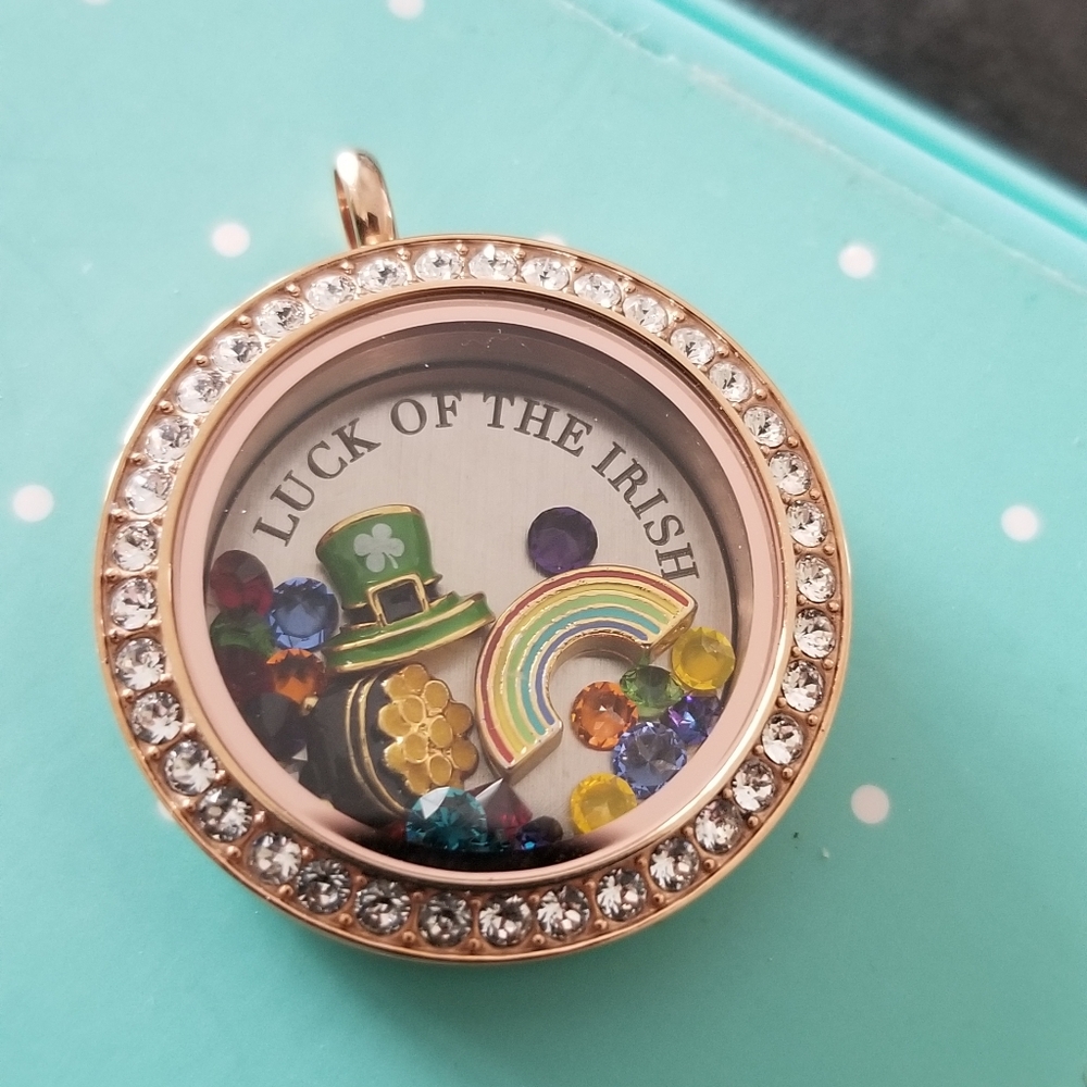 Origami owl  St. Patrick's  Day set